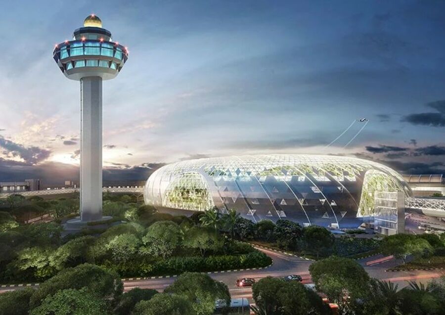 Yotelair Singapore Changi Airport Landside Eksteriør billede